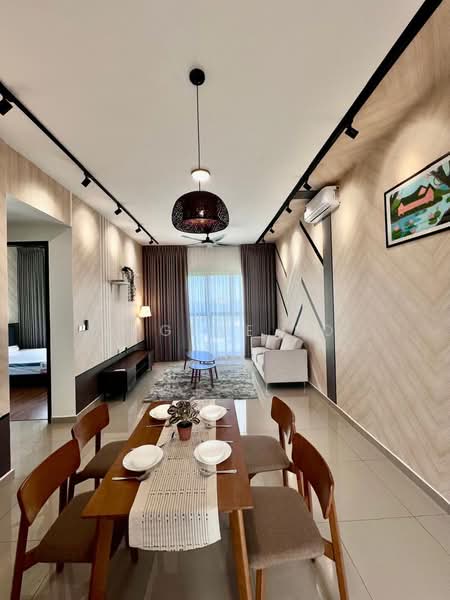 Service Residence for Rent at Gems Residences - Eugene So - Living Room - PropertyGuru.com.my