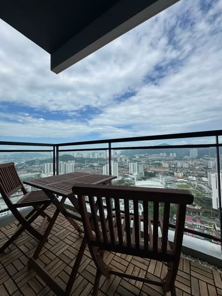 Condominium for Rent at Muze @ PICC - Sr. Helen Teoh - Balcony - PropertyGuru.com.my