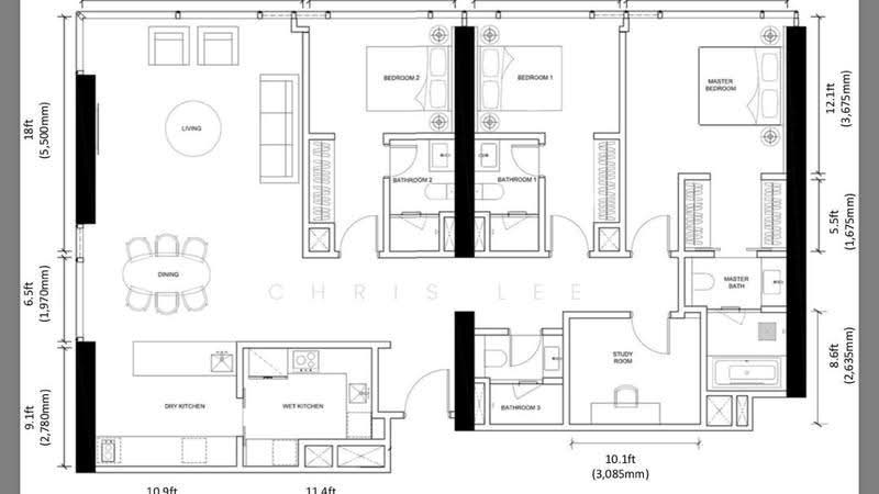 Service Residence for Sale at Pavilion Damansara Heights, Windsor Suites - CHRIS LEE - PropertyGuru.com.my