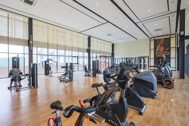 Service Residence for Sale at Mossaz @ Empire City - Cindy Tey - Gym - PropertyGuru.com.my