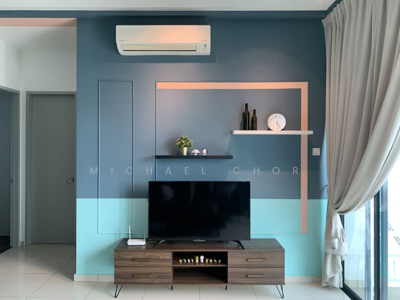 Kediaman Servis untuk Dijual di PJ Midtown - Michael Chor - Living Room - PropertyGuru.com.my