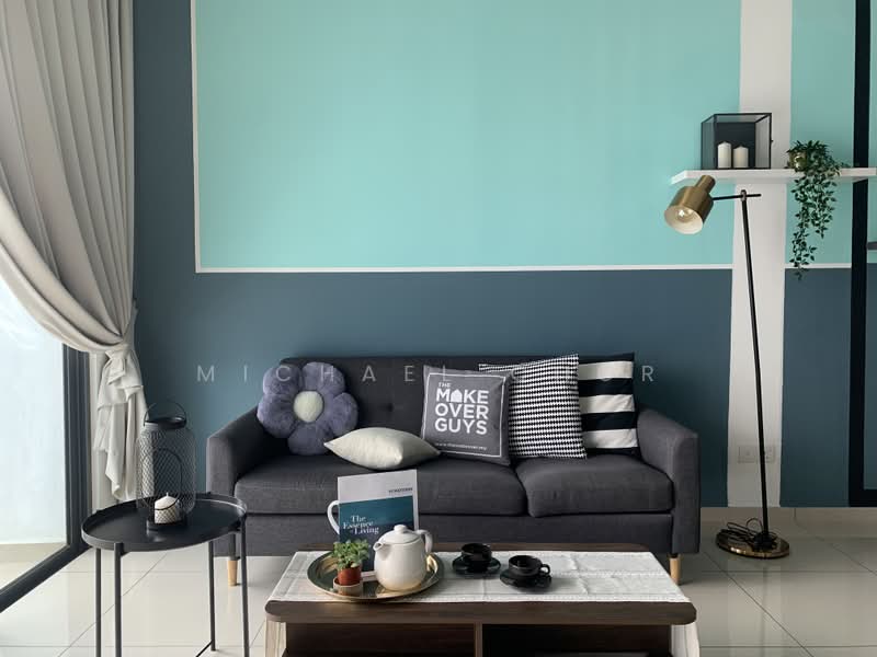 Kediaman Servis untuk Dijual di PJ Midtown - Michael Chor - Living Room - PropertyGuru.com.my