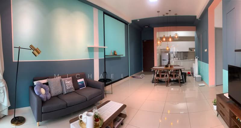 Kediaman Servis untuk Dijual di PJ Midtown - Michael Chor - Living Room - PropertyGuru.com.my