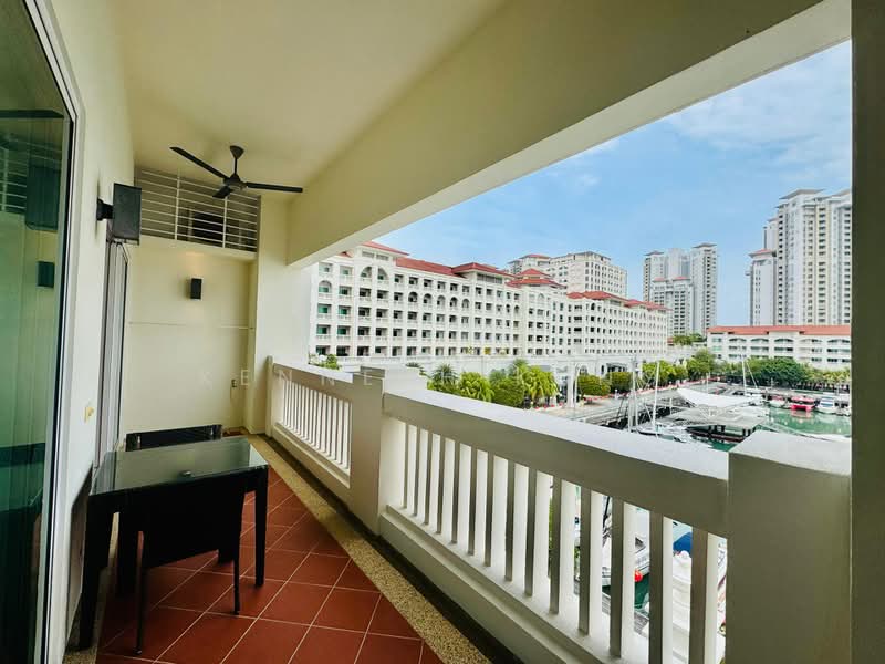 Service Residence for Sale at Straits Quay (The Suites at Waterside) - Kenneth Kung - Balcony - PropertyGuru.com.my