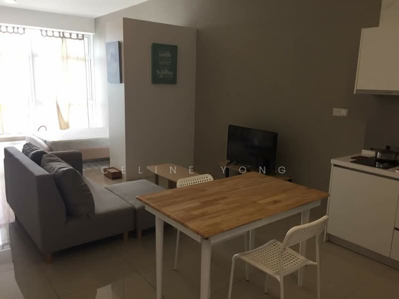 Service Residence for Rent at Twin Galaxy (Dwi Galaksi) - Celine Yong - Living Room - PropertyGuru.com.my