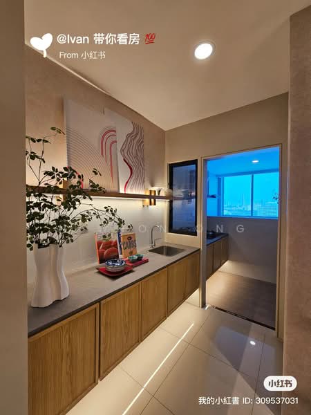 Kondominium untuk Dijual di RV2 Residence (Riverville Residences 2) - Newton Ong - Kitchen - PropertyGuru.com.my