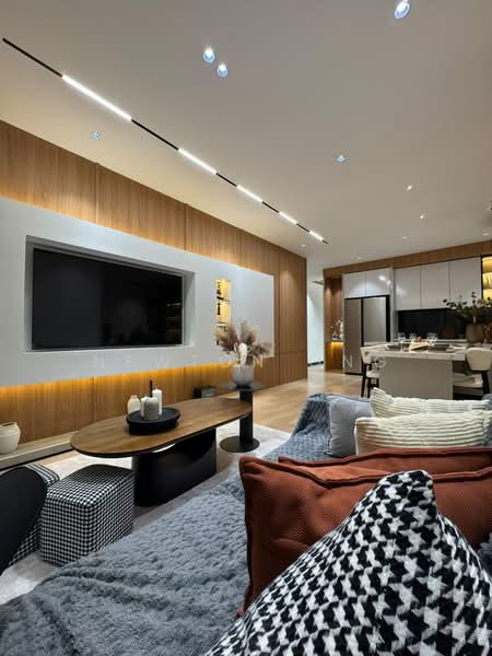 Kondominium untuk Dijual di Armani Avani Residence - Newton Ong - Living Room - PropertyGuru.com.my