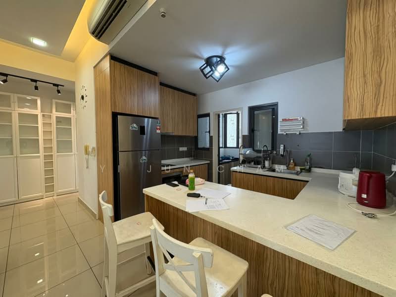 Kondominium untuk Disewa di Lakeville Residence - Yi Jun Cham - Kitchen - PropertyGuru.com.my