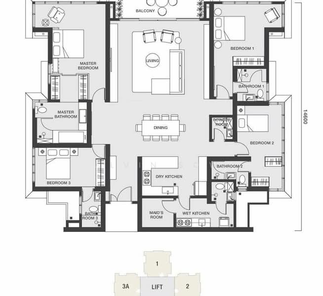 Kondominium untuk Dijual di Infiniti 3 Residences - Alvin Sow - PropertyGuru.com.my