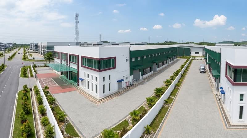Semi-D Factory for Rent in Taman Perindustrian Bukit Minyak (Bukit Minyak) - Jack Saw - Exterior - PropertyGuru.com.my