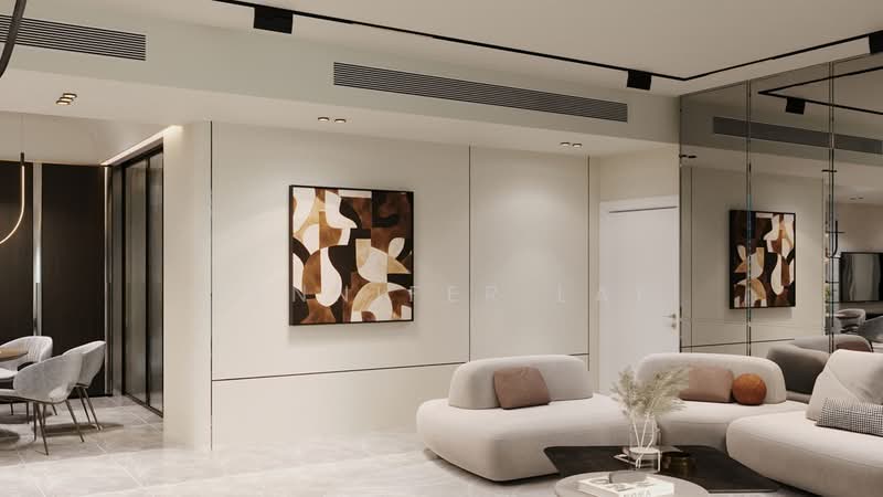 Kondominium untuk Disewa di Aetas Damansara - Jennifer Lai - Living Room - PropertyGuru.com.my
