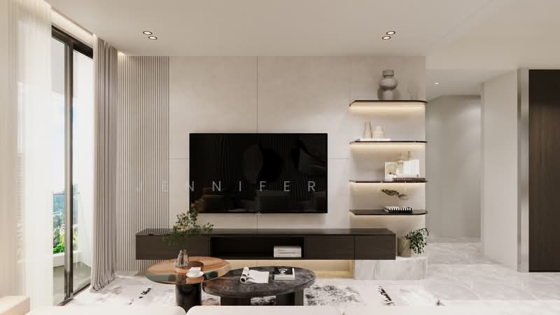 Kondominium untuk Disewa di Aetas Damansara - Jennifer Lai - Living Room - PropertyGuru.com.my