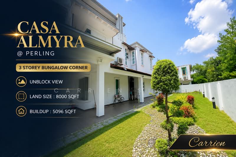 Bungalow House for Sale in Perling (Skudai) - Carrien Siow - Exterior - PropertyGuru.com.my
