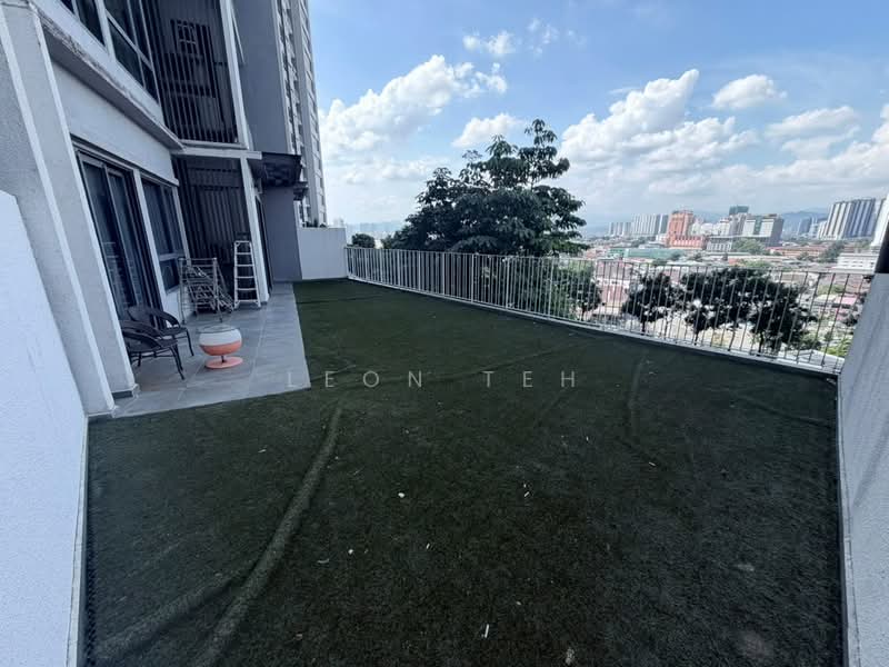Kediaman Servis untuk Dijual di The Era @ Duta North - Leon Teh - Balcony - PropertyGuru.com.my