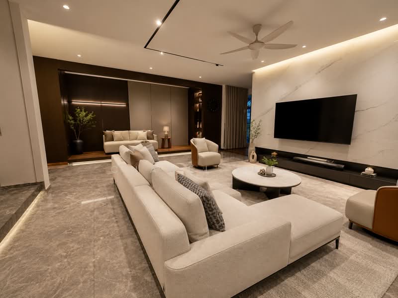 Semi-Detached House for Sale in Sungai Buloh (Selangor) - Chanel Lee - Living Room - PropertyGuru.com.my