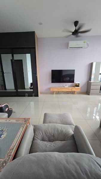 Service Residence for Sale at Twin Tower Residence - Ben Foo - Living Room - PropertyGuru.com.my