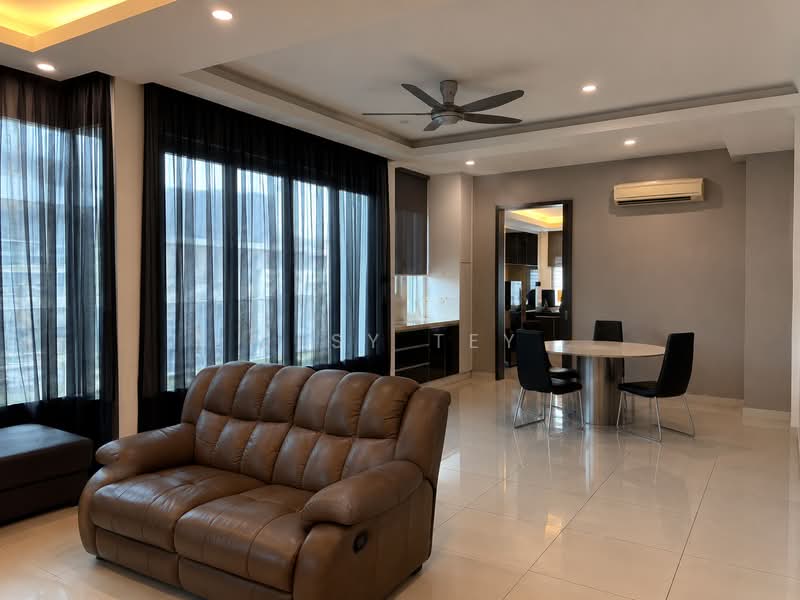 Rumah Berkembar untuk Disewa di Johor Bahru (Johor) - Jesy Tey - Living Room - PropertyGuru.com.my