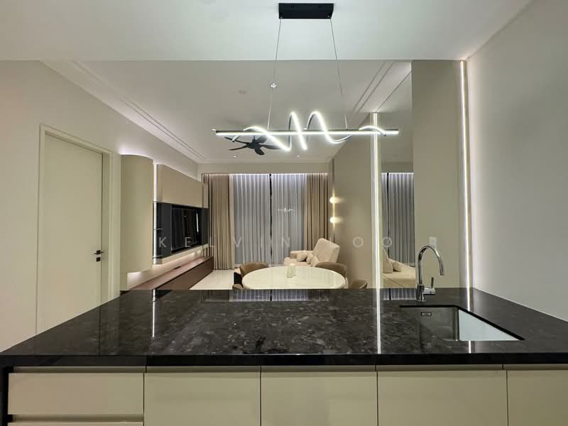 Service Residence for Rent at Pavilion Damansara Heights - Kelvin Loo - Living Room - PropertyGuru.com.my