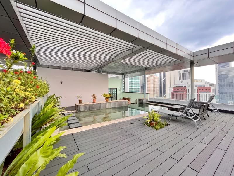 Kondominium untuk Dijual di Dua Residency - Valerie Arnesto - Roof Top Pool - PropertyGuru.com.my