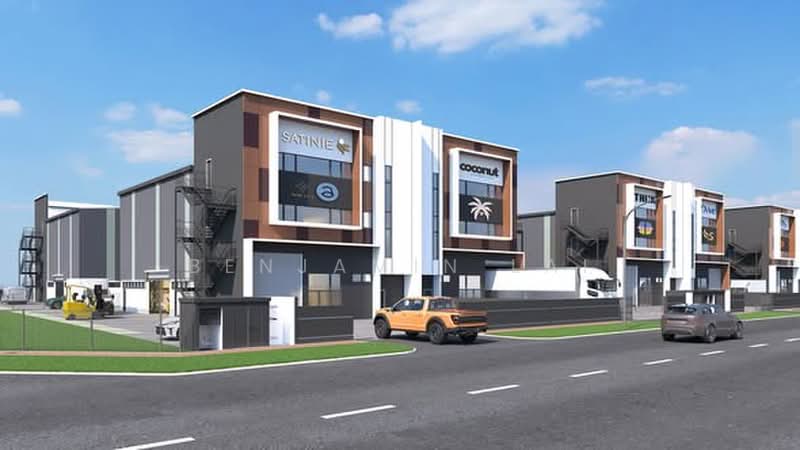 Semi-D Factory for Rent in Puncak Alam (Selangor) - Benjamin Lai - Exterior - PropertyGuru.com.my
