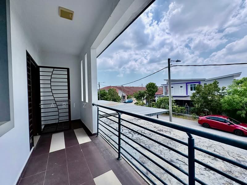 2-storey Terraced House for Sale in Taman Merak Mas (Bukit Katil) - Sariza Hartanah - Balcony - PropertyGuru.com.my