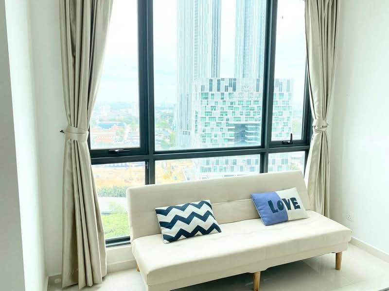 Condominium for Rent at SKS Pavillion Residences - Shu Ying - Living Room - PropertyGuru.com.my
