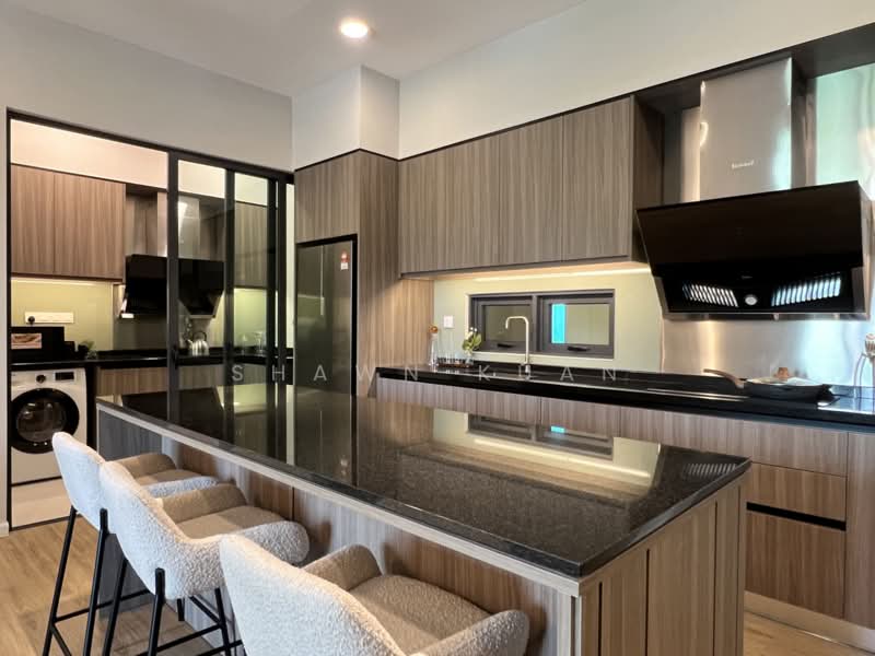 Kediaman Servis untuk Dijual di The Fiddlewoodz @ KL Metropolis - Shawn Kuan - Kitchen - PropertyGuru.com.my