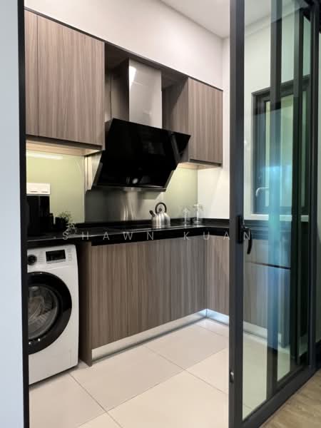 Kediaman Servis untuk Dijual di The Fiddlewoodz @ KL Metropolis - Shawn Kuan - Kitchen - PropertyGuru.com.my
