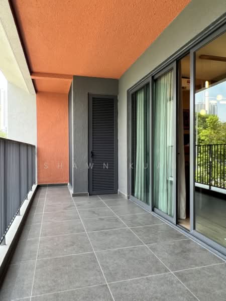 Kediaman Servis untuk Dijual di The Fiddlewoodz @ KL Metropolis - Shawn Kuan - Balcony - PropertyGuru.com.my