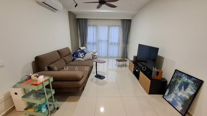Service Residence for Rent at D'Cosmos Residences - Samanda Soon - Living Room - PropertyGuru.com.my