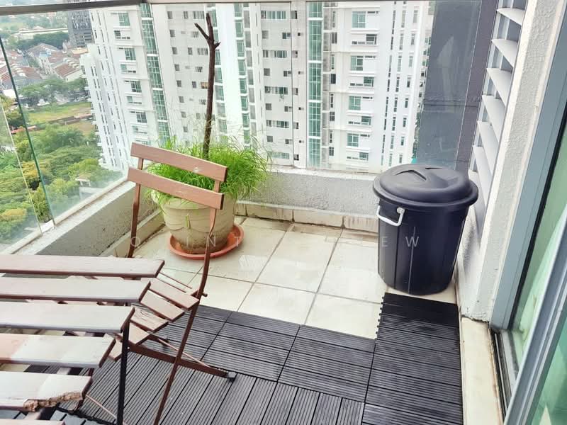 Service Residence for Rent at Gateway Kiaramas Residences - Quintus Hiew - Balcony - PropertyGuru.com.my
