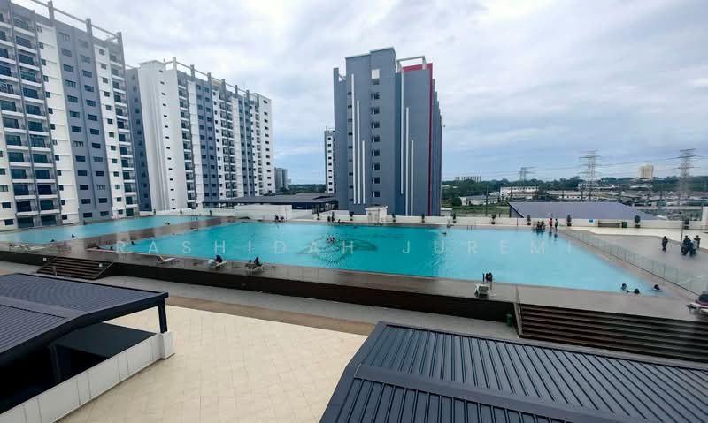 Service Residence for Sale at PANGSAPURI GADONG HARMONI @ AMBIENCE RESIDENCE - Rashidah Juremi - Exterior - PropertyGuru.com.my
