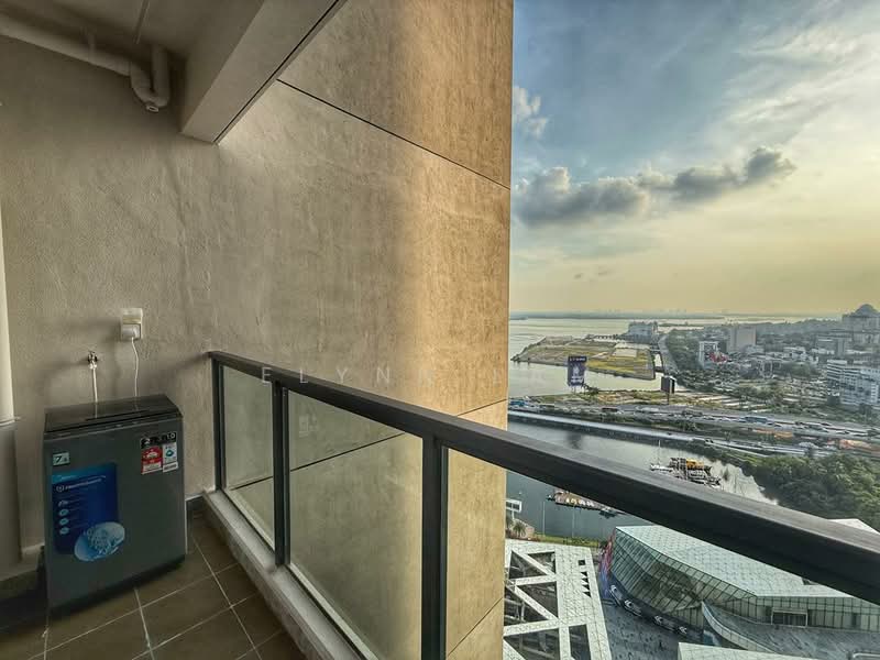 Kondominium untuk Disewa di R&F Princess Cove Phase 2-Seine Region - Elynn Lam - Balcony - PropertyGuru.com.my