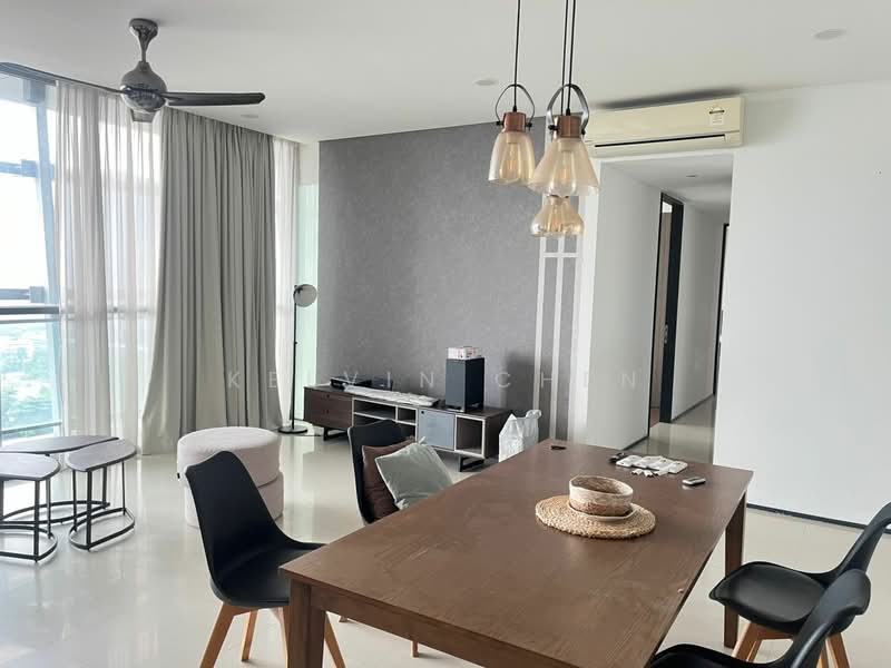 Kondominium untuk Disewa di The Fennel - Kelvin Chen - Living Room - PropertyGuru.com.my