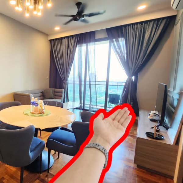 Service Residence for Sale at Bloomsvale Menara Vista Petaling - Yen Alice - Living Room - PropertyGuru.com.my