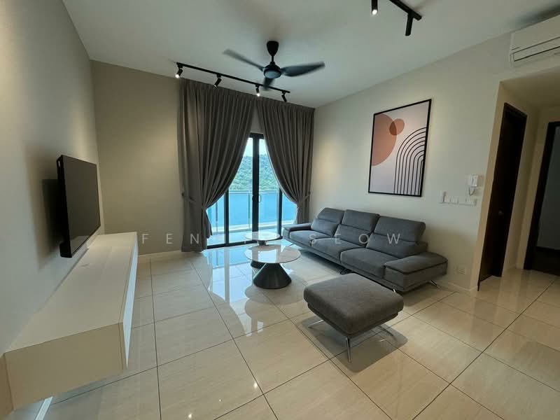 Kondominium untuk Disewa di Queens Residences Q2 @ Queens Waterfront - Fennie Seow - Living Room - PropertyGuru.com.my