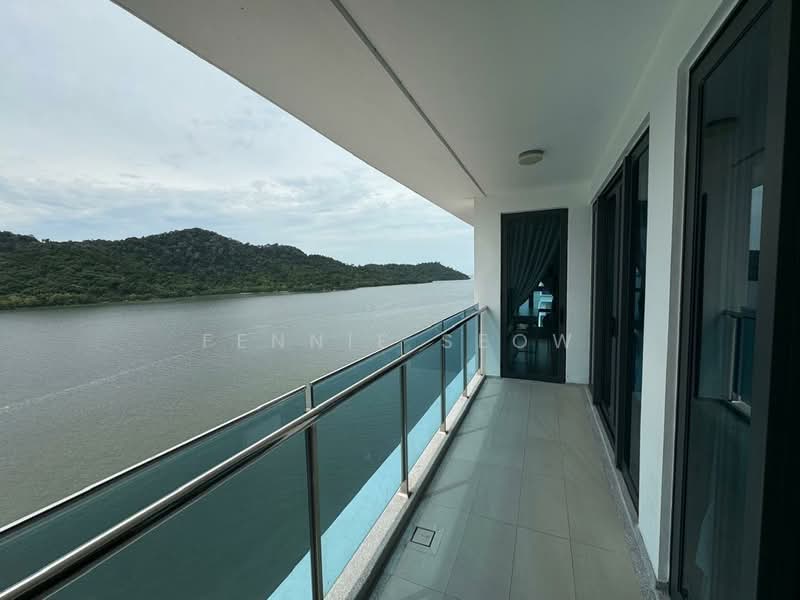 Kondominium untuk Disewa di Queens Residences Q2 @ Queens Waterfront - Fennie Seow - Balcony - PropertyGuru.com.my