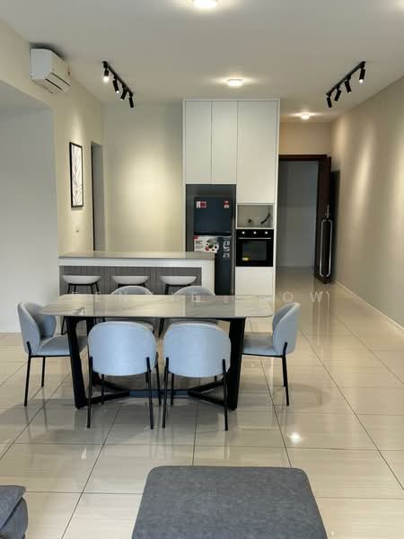 Kondominium untuk Disewa di Queens Residences Q2 @ Queens Waterfront - Fennie Seow - Living Room - PropertyGuru.com.my