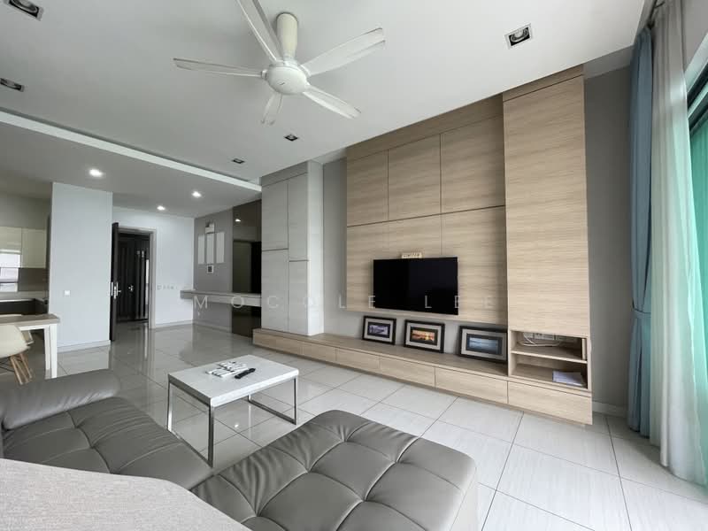 Kondominium untuk Dijual di The LIGHT COLLECTION II - Mocole Lee - Living Room - PropertyGuru.com.my