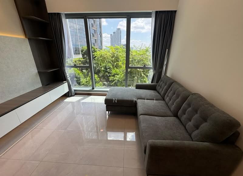 Kediaman Servis untuk Disewa di Core Residence @ TRX - Eden Hii - Living Room - PropertyGuru.com.my