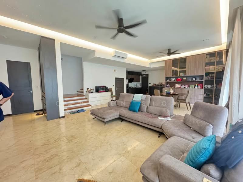 Rumah Berkembar untuk Dijual di East Ledang (Iskandar Puteri (Nusajaya)) - Carrien Siow - Living Room - PropertyGuru.com.my