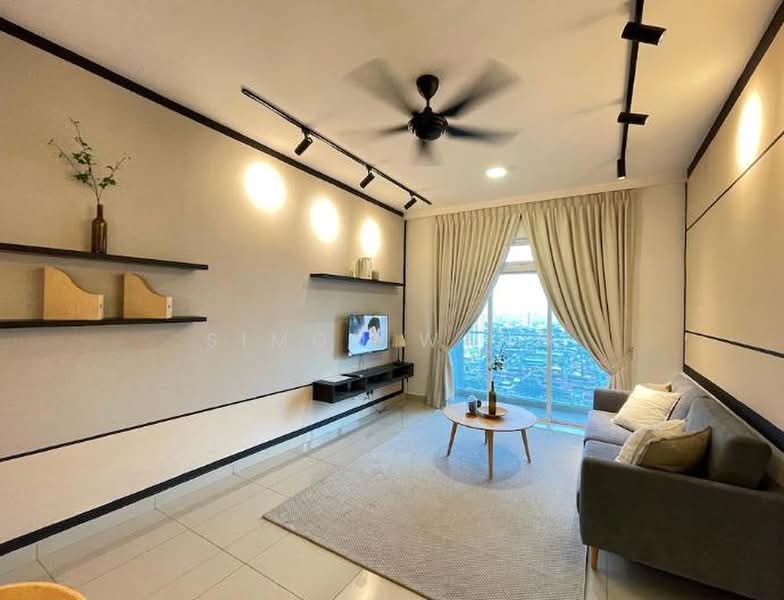 Kediaman Servis untuk Dijual di TriTower Residence @ Johor Bahru Sentral - Simon Wang - Living Room - PropertyGuru.com.my