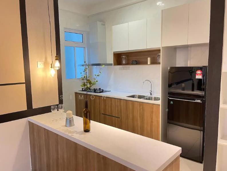 Kediaman Servis untuk Dijual di TriTower Residence @ Johor Bahru Sentral - Simon Wang - Kitchen - PropertyGuru.com.my