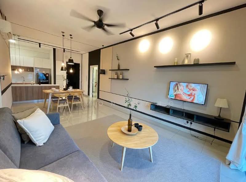 Kediaman Servis untuk Dijual di TriTower Residence @ Johor Bahru Sentral - Simon Wang - Living Room - PropertyGuru.com.my