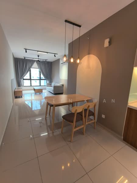Kediaman Servis untuk Disewa di D'Quince Residences - Shareen Kwan - Living Room - PropertyGuru.com.my