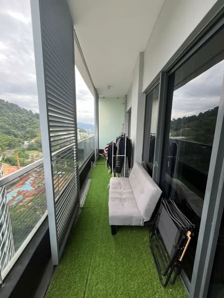 Kondominium untuk Disewa di The Veo - Winnie Tai - Balcony - PropertyGuru.com.my