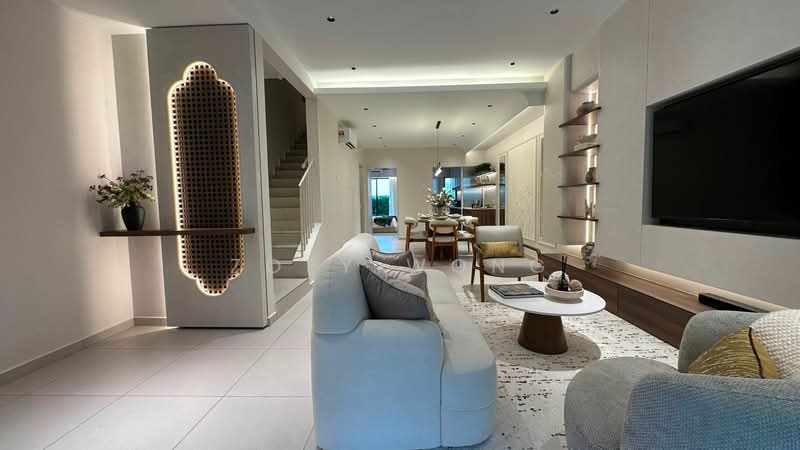 Rumah Teres 2-Tingkat untuk Dijual di KL City Centre (Kuala Lumpur) - Zoey Wong - Living Room - PropertyGuru.com.my