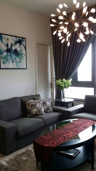 Kediaman Servis untuk Dijual di The Sentral Residences - Carson Lai - Living Room - PropertyGuru.com.my