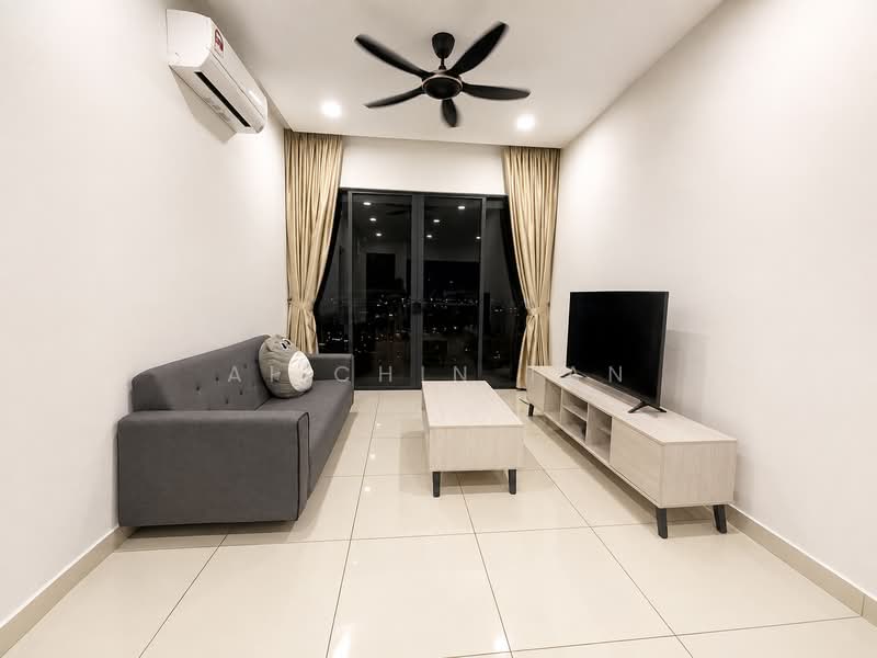Service Residence for Rent at Setia City Residences - Ai Chin Tan - Living Room - PropertyGuru.com.my