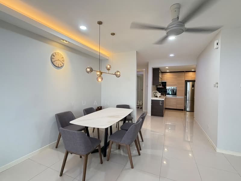 Kediaman Servis untuk Disewa di G Residence - Yuan Chee - Dining Room - PropertyGuru.com.my